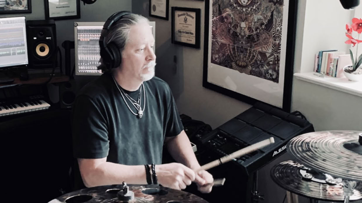 Photo of drummer, Scott Anderson
