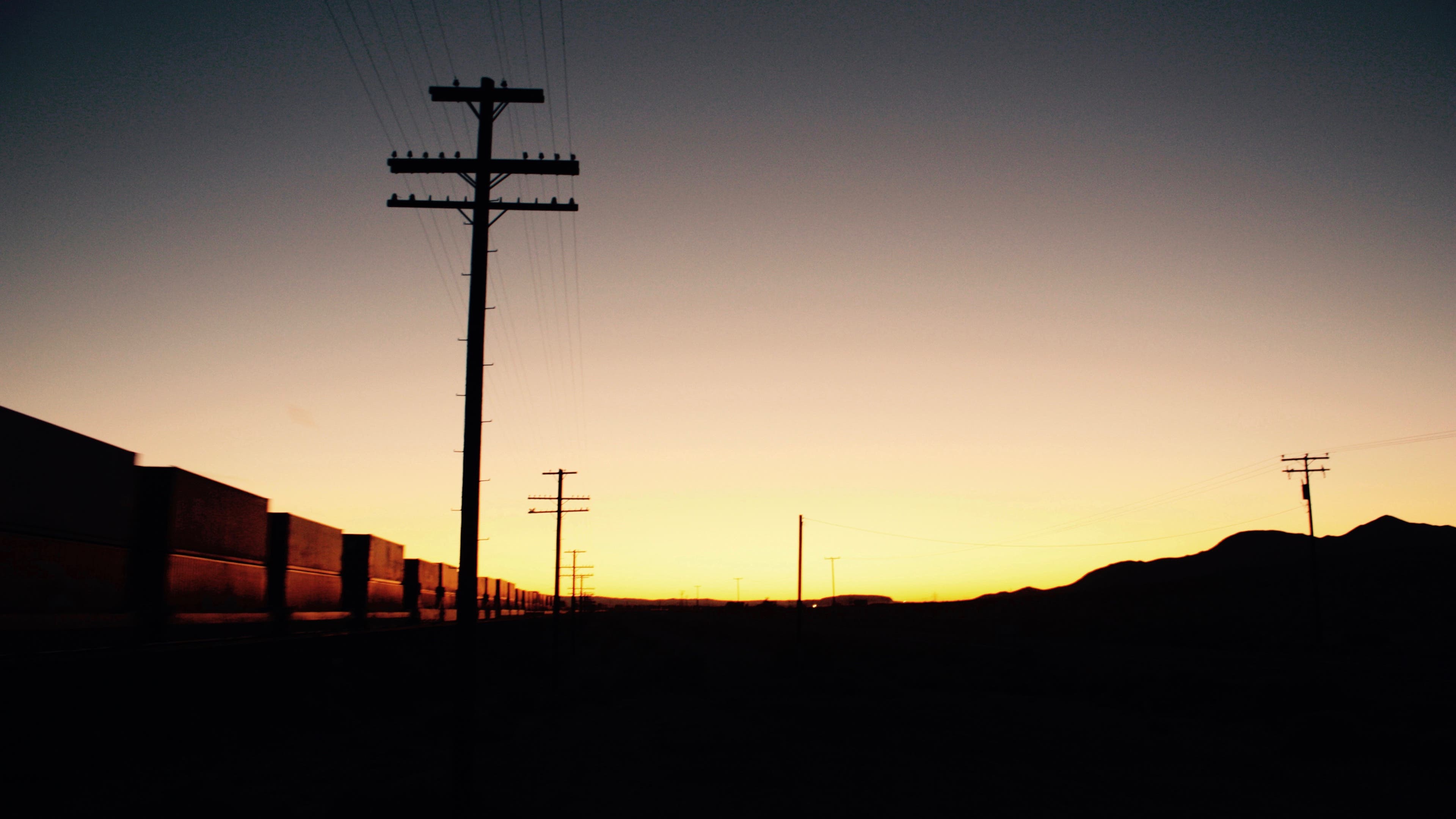 Header image of the Players page, showing a train into the sunset